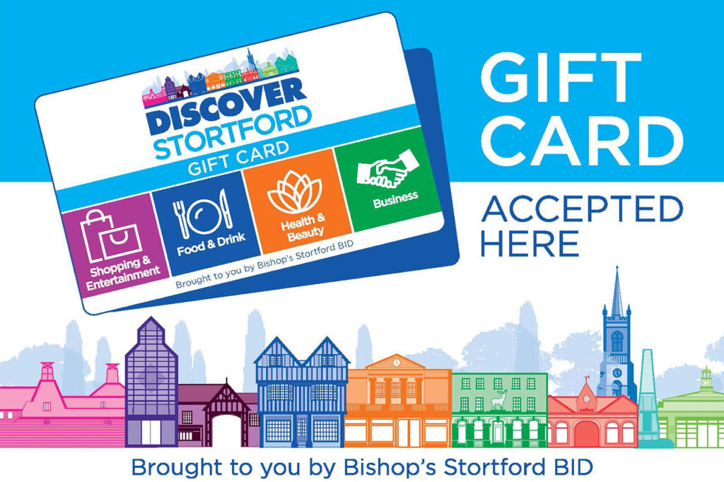 Discover Stortford Gift Card launched
