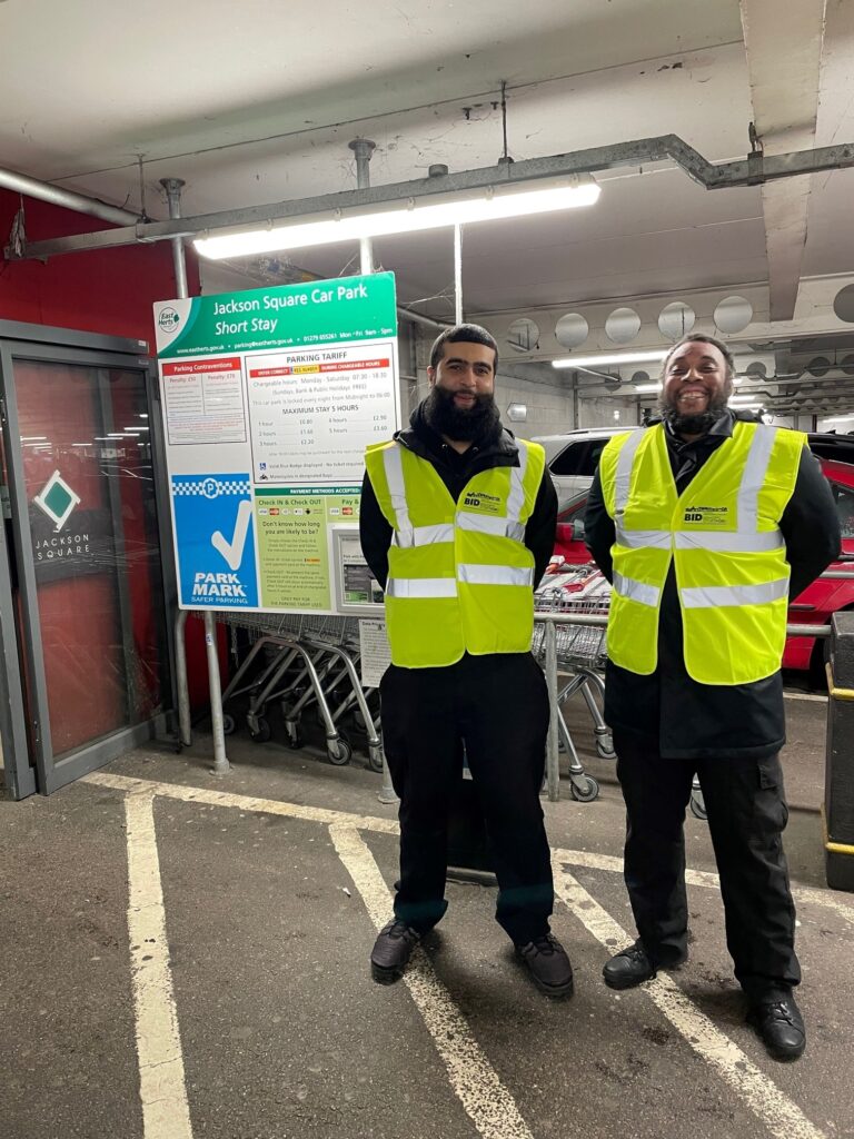 BID Funds Car Park Marshals in Jackson Square