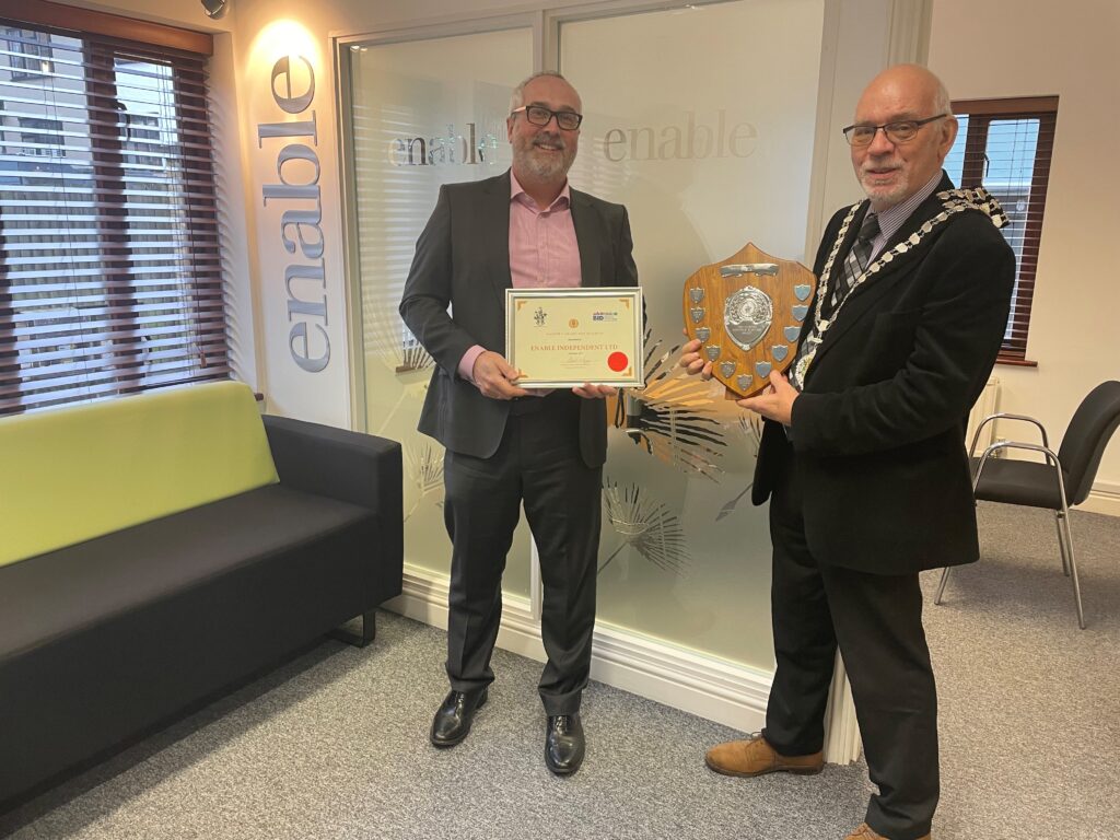 December Mayor’s Award goes to Enable Independent