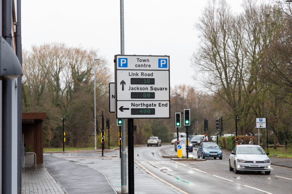 Electronic Car Park Signs