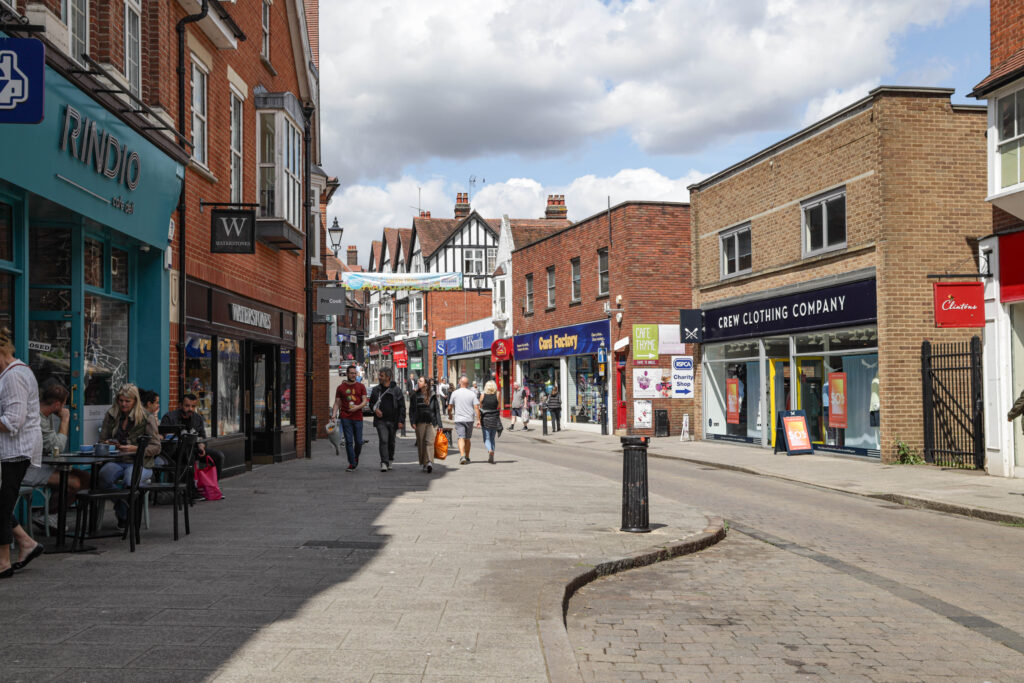 Town centre street cleanse