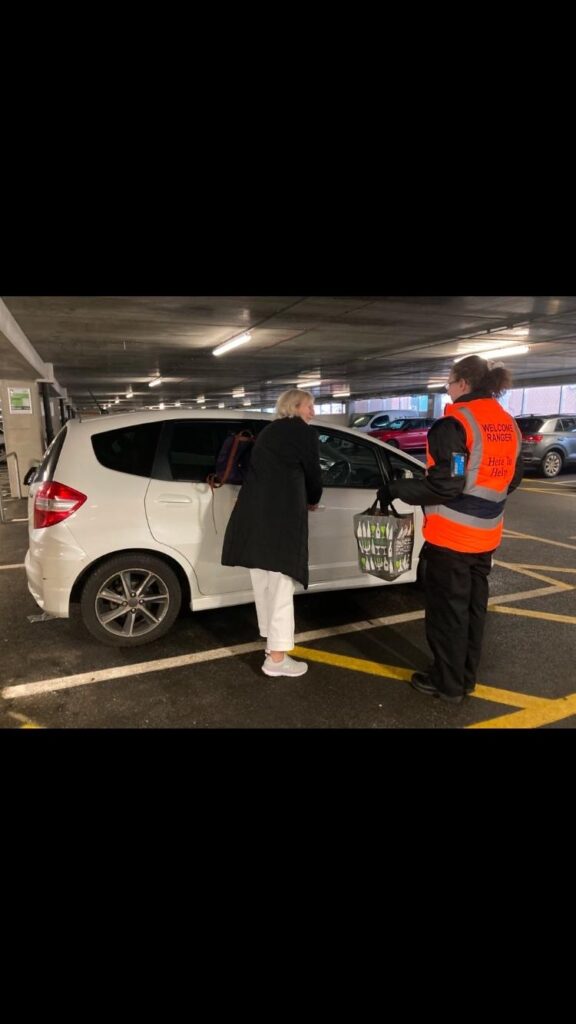 Welcome Rangers in Car Parks