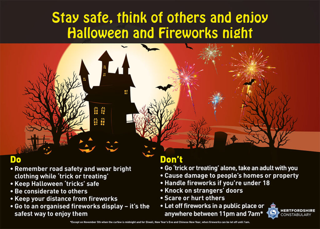 Halloween – Advice from the Police