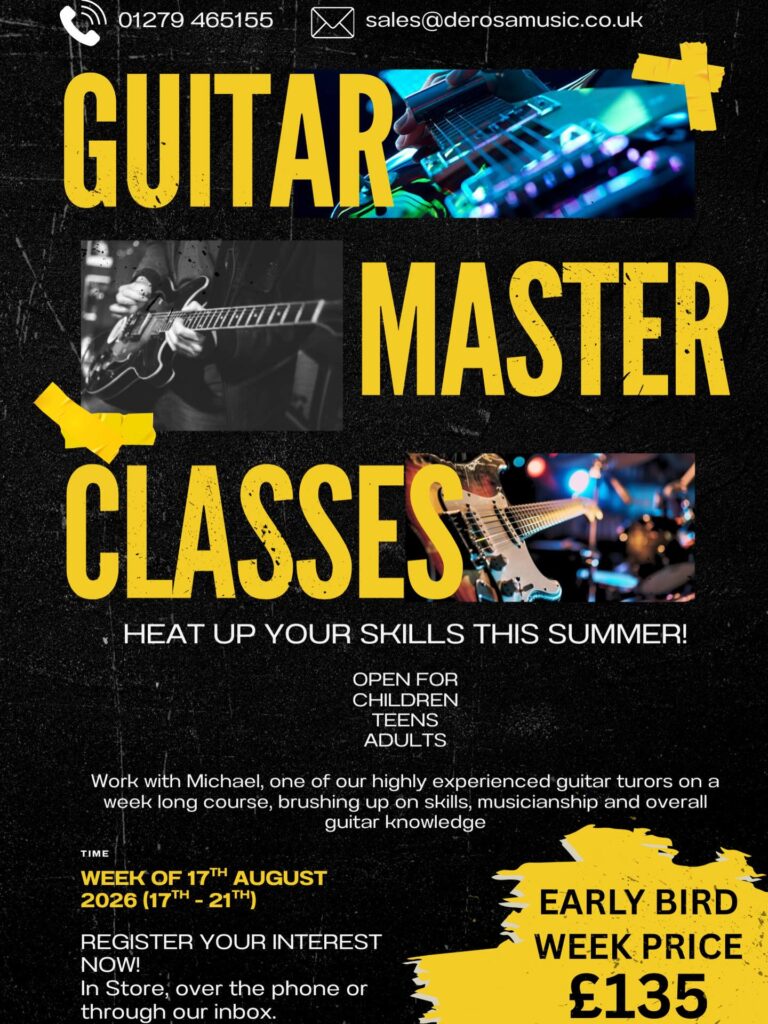 Derosa: Guitar Masterclass Week